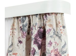 5949127197352 - Vorhangschiene »SH1« 1 läufig-läufig Fixmass Set 1-läufig inkl Rundbögen Blende 75 cm vorgebohrt Innenlauf