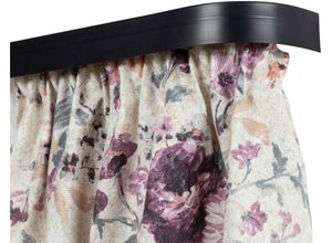 5949127198038 - Vorhangschiene »SH1« 1 läufig-läufig Fixmass Set 1-läufiginkl Rundbögen Blende 5 cm vorgebohrt Innenlauf