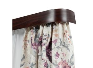 5949127206719 - Vorhangschiene »SH2« 2 läufig-läufig Fixmass Set 2-läufiginkl Rundbögen Blende 5 cm vorgebohrt Innenlauf