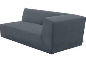 5996572079740 - Sofa-Eckelement TOM TAILOR HOME ELEMENTS Polsterelemente Gr Samtstoff TSV grau (dark grey tsv 39) Sofa-Element Sofaelemente Ecksofa mit Armlehne rechts