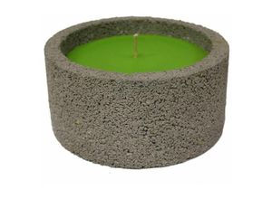 5997978742955 - House Of Rustic - Outdoorkerze in Betonschale Citronella ø 15x75 cm Outdoorkerze