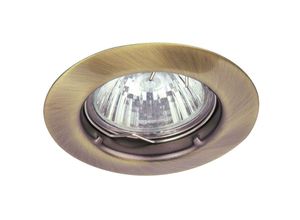 5998250310909 - 1090 Einbauleuchte Spot relight aus Metall bronzefarben Ø805cm