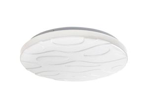 5998250315089 - 1508 led Deckenleuchte Mason Metall weiß Ø50cm H10cm mit Sterneffekt dimmbar Farbtemperatur einstellbar timing mit mit Infrarotfernbedienung