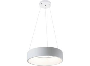 5998250325095 - 2509 led Pendelleuchte Adeline aus Metall Kunststoff matt weiß Ø455cm H150cm - Rabalux