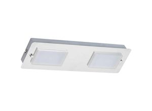 5998250357232 - 5723 led Badezimmerleuchte Ruben aus Metall Kunststoff chrom B378cm H41cm IP44 - Rabalux