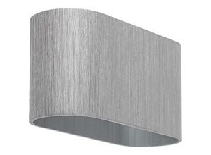 5998250370255 - 7025 Wandleuchte Kaunas Aluminium gebürstet G9 1x max 10W L8cm B16cm H8cm dimmbar - Rabalux