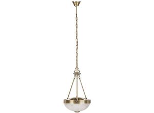 5998250386379 - 8637 Pendelleuchte Annabella aus Metall Glas bronzefarben Ø32cm H110cm - Rabalux