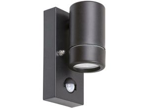 5998250388342 - 8834 Wandleuchte Medina Downlight aus Kunststoff matt schwarz L9cm B7cm H15cm IP44 - Rabalux