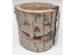 5999006579649 - House Of Rustic - Holzlaterne Halloween ø 18 x 15 cm Holzlaterne