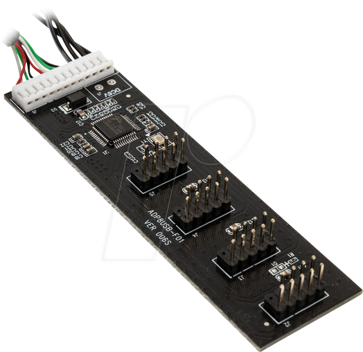 5999094002777 - 02777 - Kolink USB 20 Hub-Karte inkl 60 cm USB- & Molex-Kabel