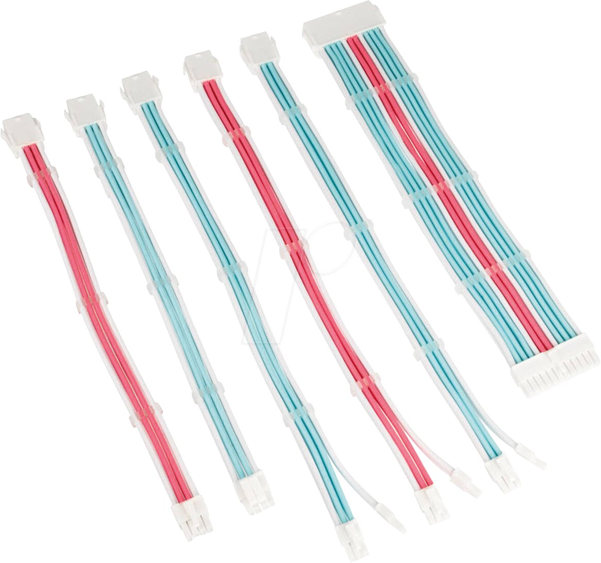 5999094004900 - 04900 - Kolink Core Adept Kabelset - weiß blau pink