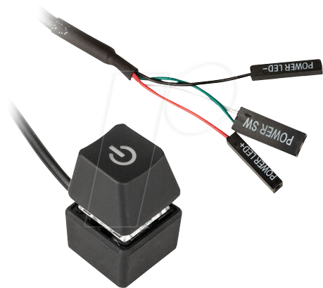 5999094005129 - 05129 - Kolink External Power Button with Cable - 1650 mm