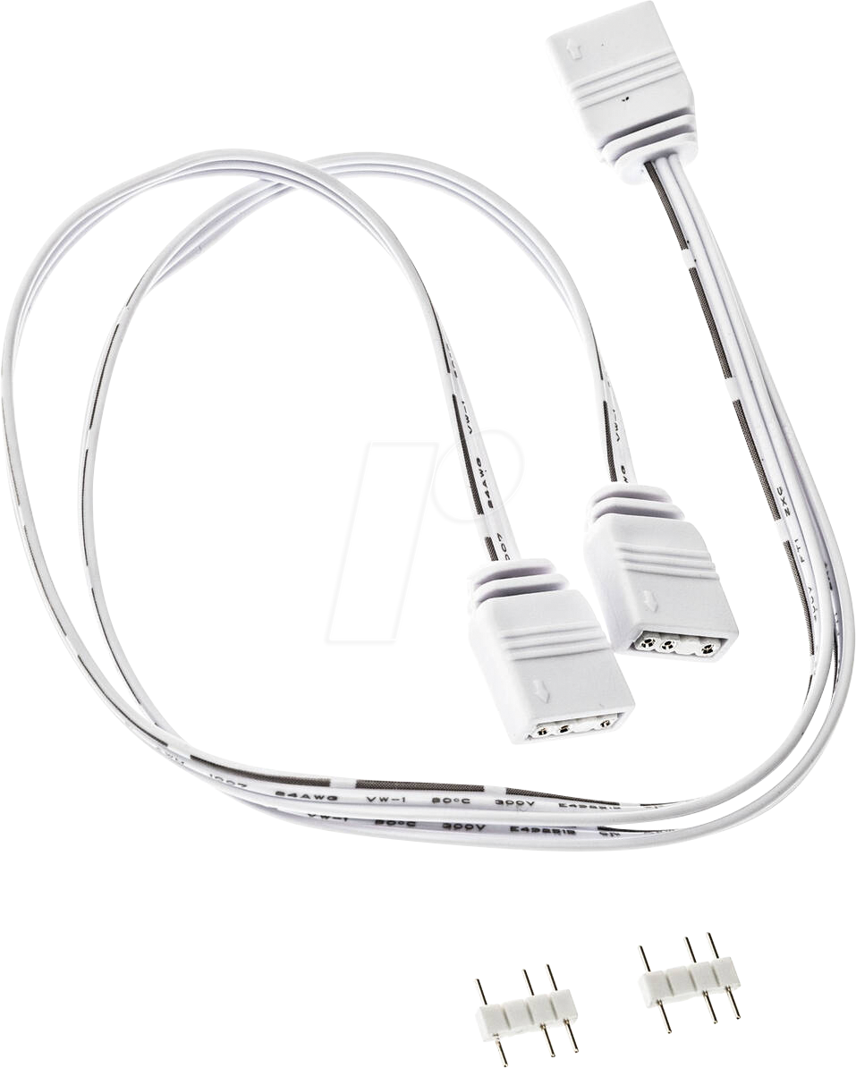 5999094006621 - 06621 - Kolink ARGB 1-2 Splitterkabel - 30cm weiß