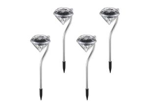 5999097994246 - Entac LED-Solarlichter Diamond 4er-Set