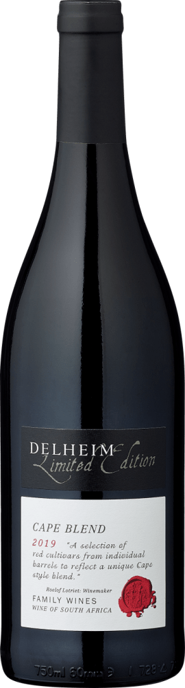 6002083000698 - 2019 Delheim Limited Edition Cape Blend Stellenbosch trocken