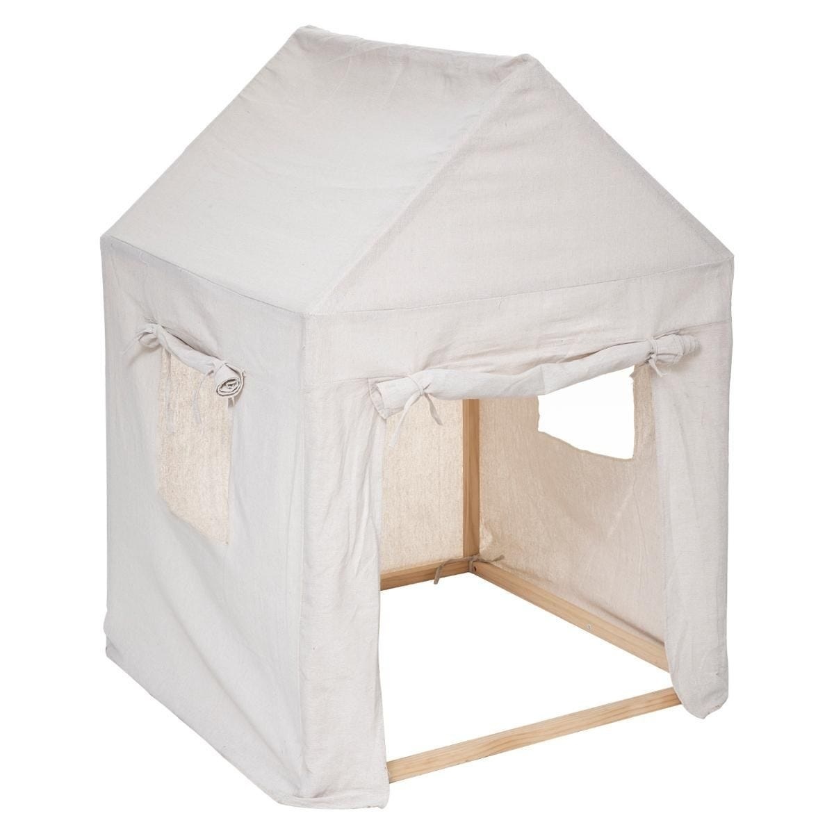 6011602541550 - Spielhaus  Kinderhaus - beige - 775x116x775 cm