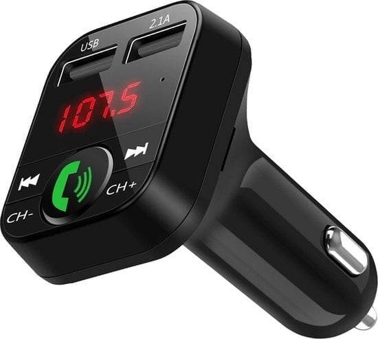 6011646992943 - Bluetooth FM-Transmitter mit USB - Bluetooth 30 Radio - BT-Freisprecheinrichtung im Auto