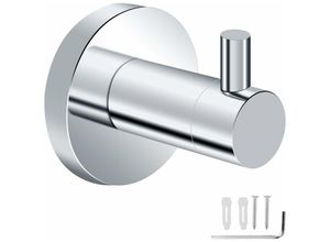 6089639154289 - Badezimmerhaken Edelstahl Badezimmer Wandhaken Wandmontierter Handtuchhaken Wandmontierter Handtuchhalter Wasserdicht und rostfrei für Küche