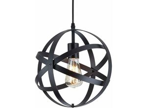 6089639366217 - Industrielle Pendelleuchte Design Vintage Metall Deckenleuchten Pendelleuchten Schirm Kronleuchter mit E27 Fassung Wandleuchte Beleuchtung für