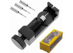 6089639369997 - Snowtian Watch Strap Link Pin Remover Kit Watch Pin Punch Kit Uhrmacherwerkzeug für die Reparatur von Uhren Watch Strap Link Pin Remover Instrument