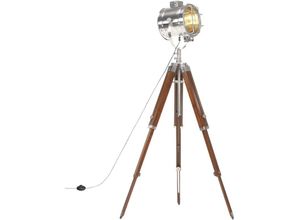 6090177243571 - Longziming - Stativlampe Mango Massivholz 165 cm