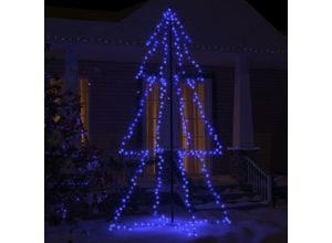 6090177602569 - Longziming - Weihnachtsbaum Kegelform 300 LEDs Innen- und Außenbereich 120x220 cm