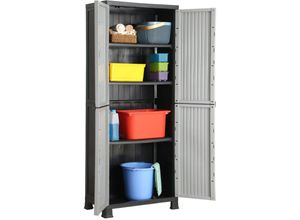 6090177643654 - Longziming - Kunststoffschrank 68x39x1715 cm