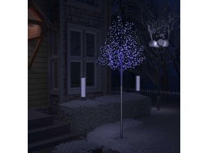 6090177737384 - Longziming - Weihnachtsbaum 600 LEDs Blaues Licht Kirschblüten 300 cm