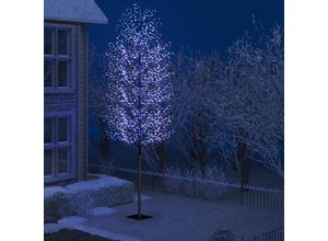 6090177737445 - Weihnachtsbaum 2000 LEDs Blaues Licht Kirschblüten 500 cm