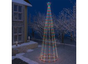 6090177737582 - Weihnachtsbaum Kegelform 752 Bunte LEDs Deko 160x500 cm