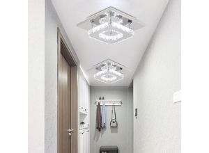 6091162335974 - Axhup - Deckenleuchte led Leuchter Deckenlampe Beleuchtung Beleuchtung aus Kristall 20208cm