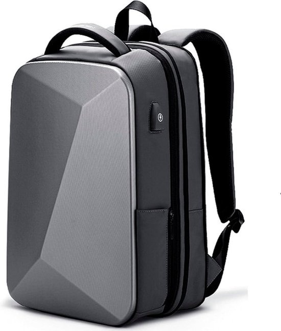 6095738026044 - YourGoods - Rucksack - Spar für 156 Zoll Laptop - Umhängetasche - Reisetasche - Schulrucksäcke - Anti-Diebstahl - Wasserdicht 13kg - 5013 - USB Aufladung - Kapazität 20-35L - Größe 12*32*45 cm - Grau Upgrade