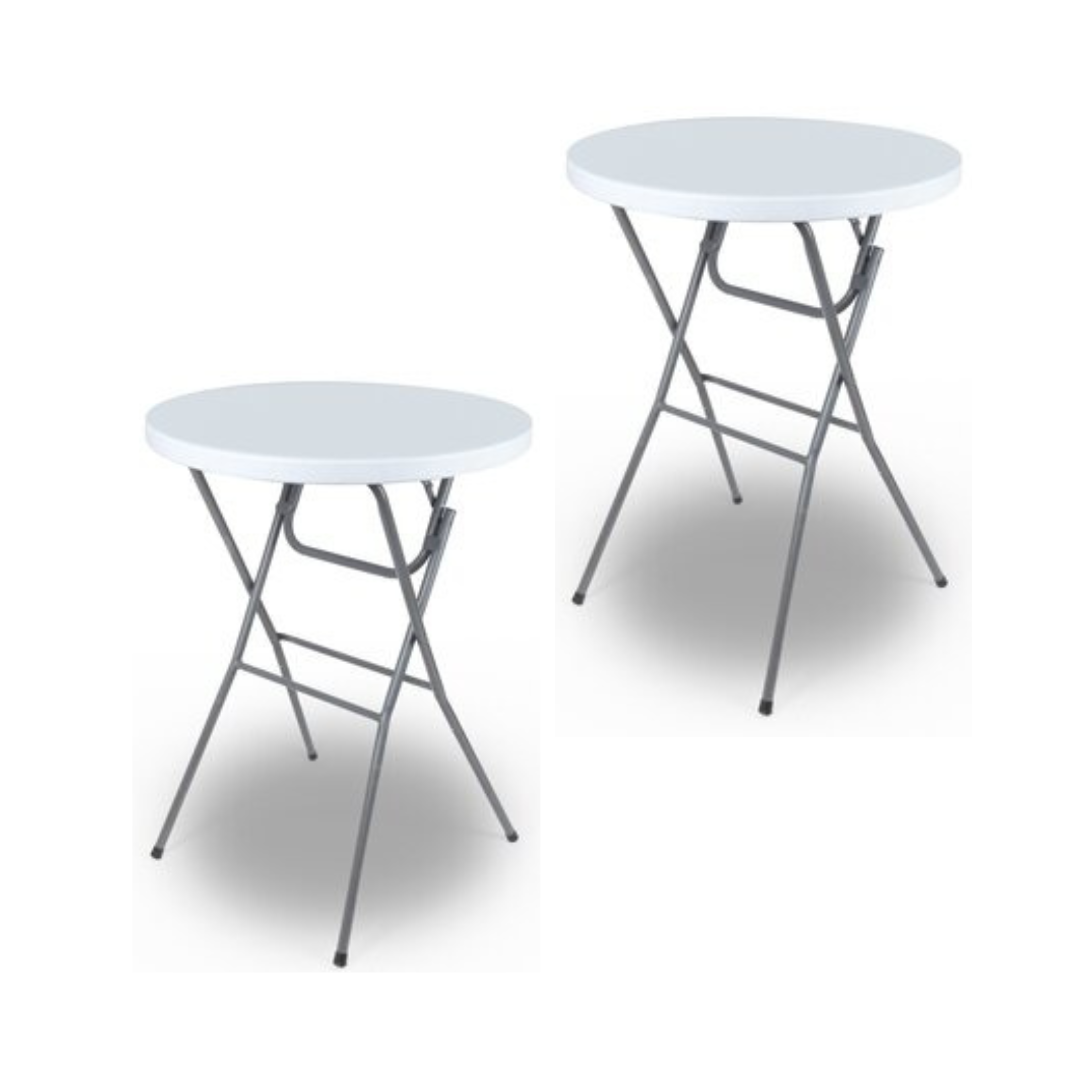 6095800555533 - Generic Bartable - 2 Stück - Partytisch - Stabil und wetterfest - 80cm Durchmesser x 110cm hoch - Party - faltbar 6095800555533 - Generic Bartable - 2 Stück - Partytisch - Stabil und wetterfest - 80cm Durchmesser x 110cm hoch - Party - faltbar