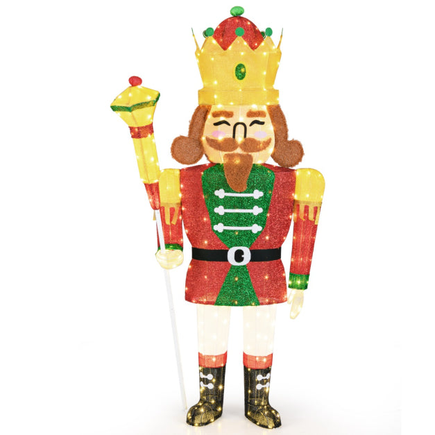 6095801339385 - Küste XXL Weihnachtsfigur - mit LED-Lichtern