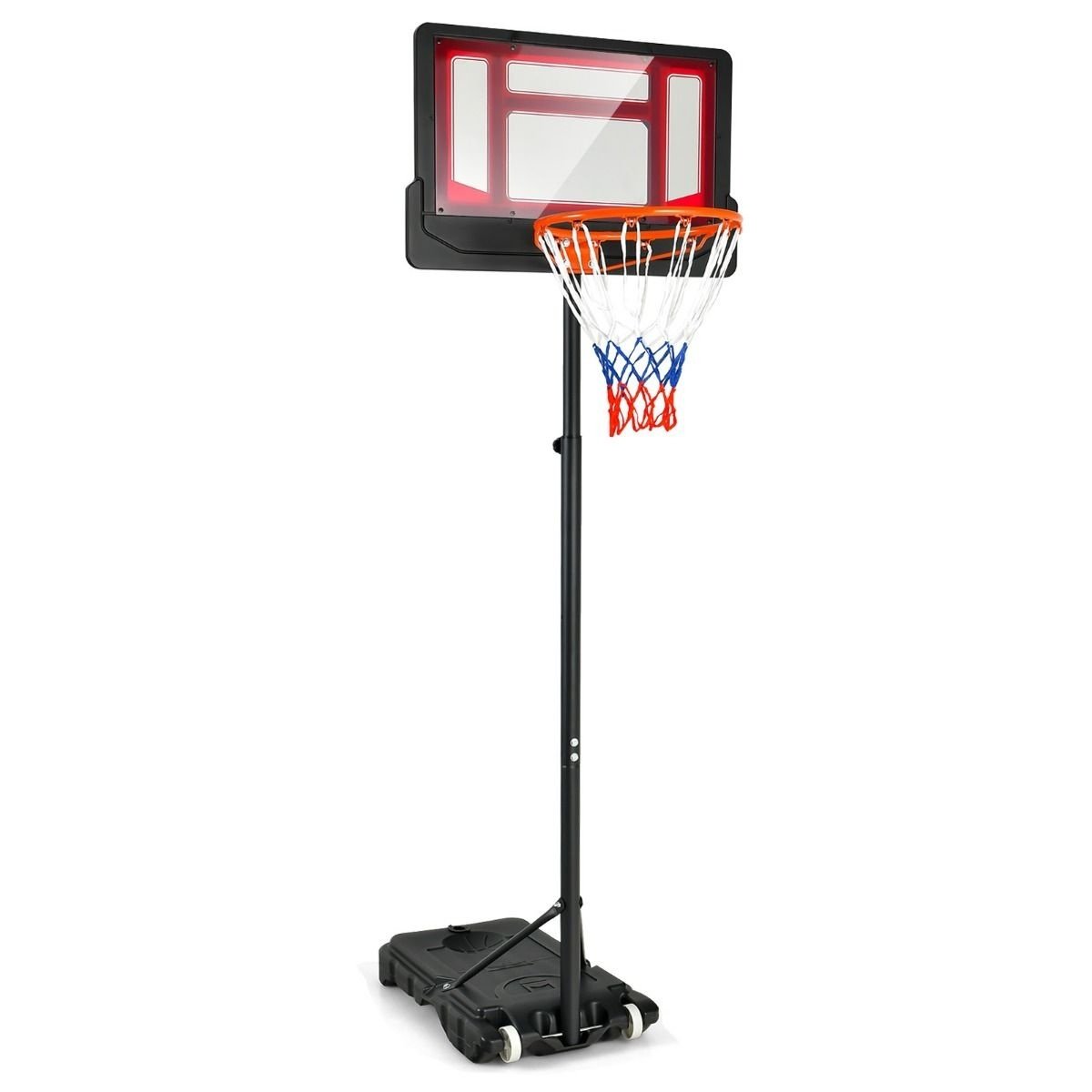 6095802775762 - Basketballständer mit Basketballkorb - 154-210 cm