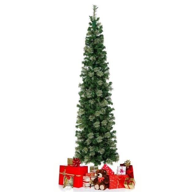 6095807575572 - Halber Weihnachtsbaum - 150 LED - 210 cm 6095807575572 - Halber Weihnachtsbaum - 150 LED - 210 cm