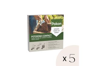 6097238632633 - Plant in a Box - Pokon Blumenerde Compact - Kokoserde - Haus und Garten - 50 Liter