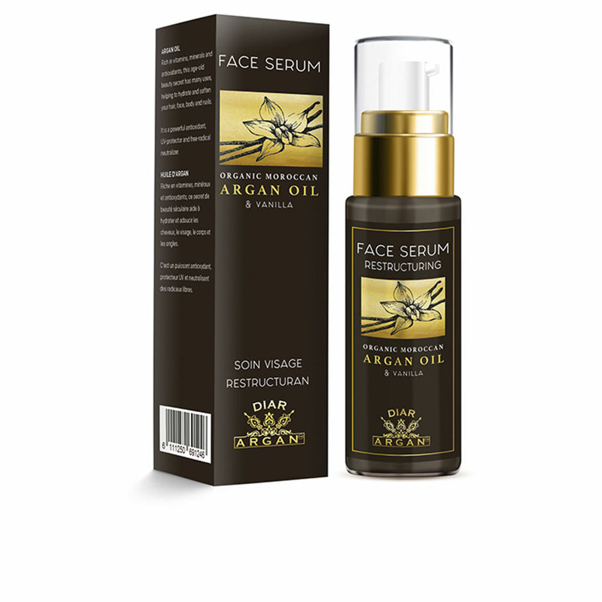 6111250691123 - Gesichtsserum   Vanille Argan 30 ml