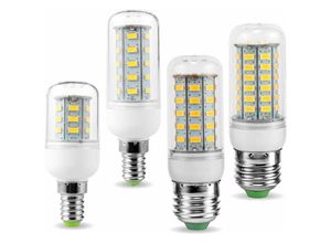 6135791809076 - Hiasdfls - LED-Birnen LED-Maislichter E27 E14-Birnen 24 36 48 56 69 72ELES SMD5730 220V LED-Pendelleuchten LED-Kerzenlichter Wohnkultur