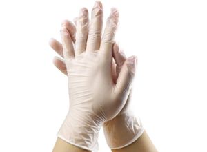 6135791994659 - Hiasdfls - Einweghandschuhe Puderfreie TPE-Handschuhe - Transparente Untersuchungshandschuhe für die medizinische Reinigung zu Hause Küche Labor