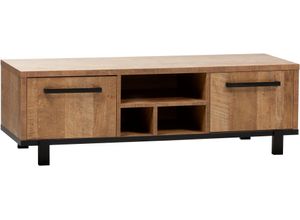 6150700015058 - TV-Schrank OMG DESIGN Malaga Lowboard old teak B165cm H52cm T45cm Melamin Schränke in zwei Breiten