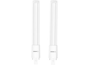 6150913035072 - Dulux S11 LED-Lampe für G23 Sockel 6 Watt 630 Lumen Warmweiß (3000K) - 2er Pack - Osram