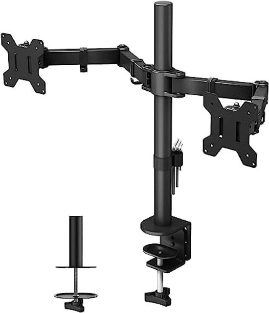 6151025713797 - Doppelter Monitorständer für 13-27-Zoll-Bildschirme