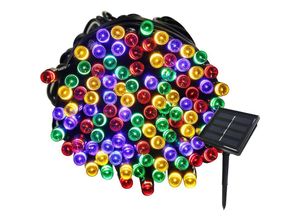 6219466687999 - Paryou - 22 m lange Solar-Lichterkette 200 LEDs 8 Lichterketten ideal für Party Hochzeit Geburtstag und Garten im Freien (mehrfarbig)