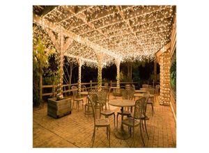 6219466697820 - Paryou - 100M 600 led Lichterketten Karneval Hochzeit Outdoor Indoor Gartenbeleuchtung (Warmweiß)