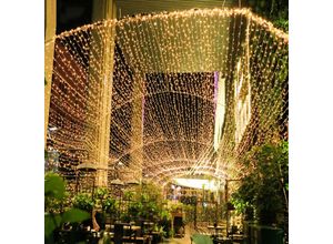 6219466697851 - Paryou - 100M 2000 led Lichterketten Karneval Hochzeit Outdoor Indoor Gartenbeleuchtung (Warmweiß)