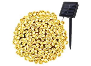 6219466697882 - Paryou - BrizLabs Solar-Lichterkette für den Außenbereich 20 m 200 LEDs wasserdicht Solar-Lichterkette 8 Dekorationsmuster Garten Terrasse