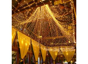 6219466698933 - Paryou - 100M 2000 led Lichterketten Karneval Hochzeit Outdoor Indoor Gartenbeleuchtung (Warmweiß)