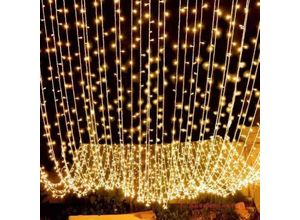 6219466699008 - 100 m 800 LED-Lichterkette Karneval Hochzeit Außen- und Innengartenbeleuchtung – rw Innenmöbel-Dekoration Weihnachtsdekoration Lichterketten