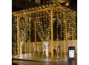 6219466699169 - LED-Lichterkette 200 m 2000 LEDs IP44 wasserdichte Weihnachts-Lichterkette mit Fernbedienung und Timer 8 Modi Party-Dekoration für Weihnachten